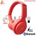 Headphone Bluetooth B08 Hmaston - Vermelho Pastel